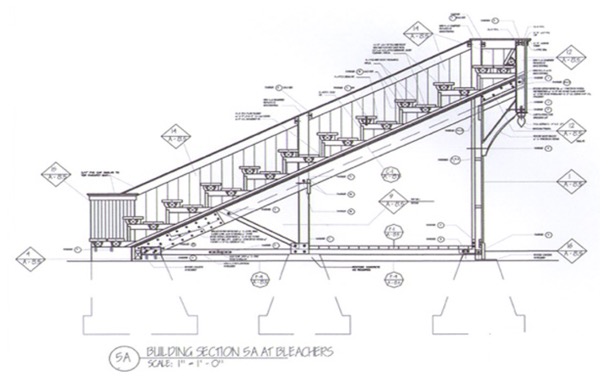 Cardines Field Bleacher Section