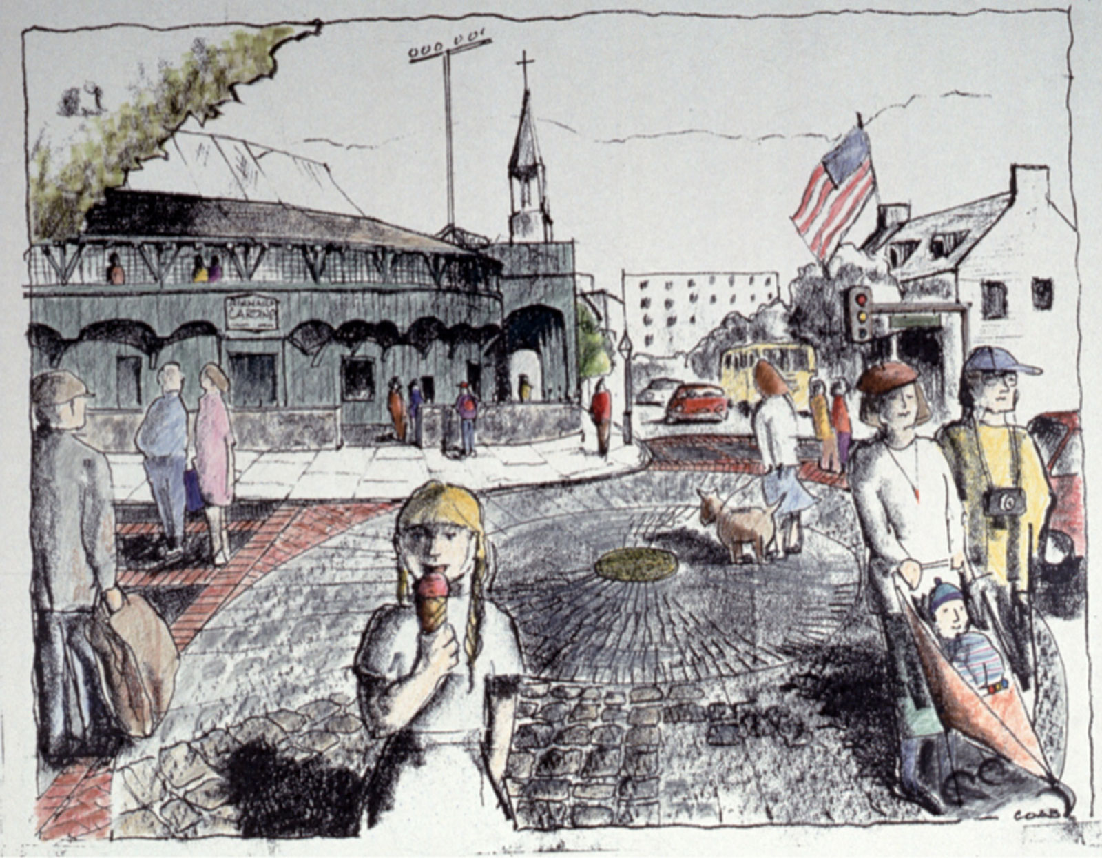 Cardines Field Drawing-South