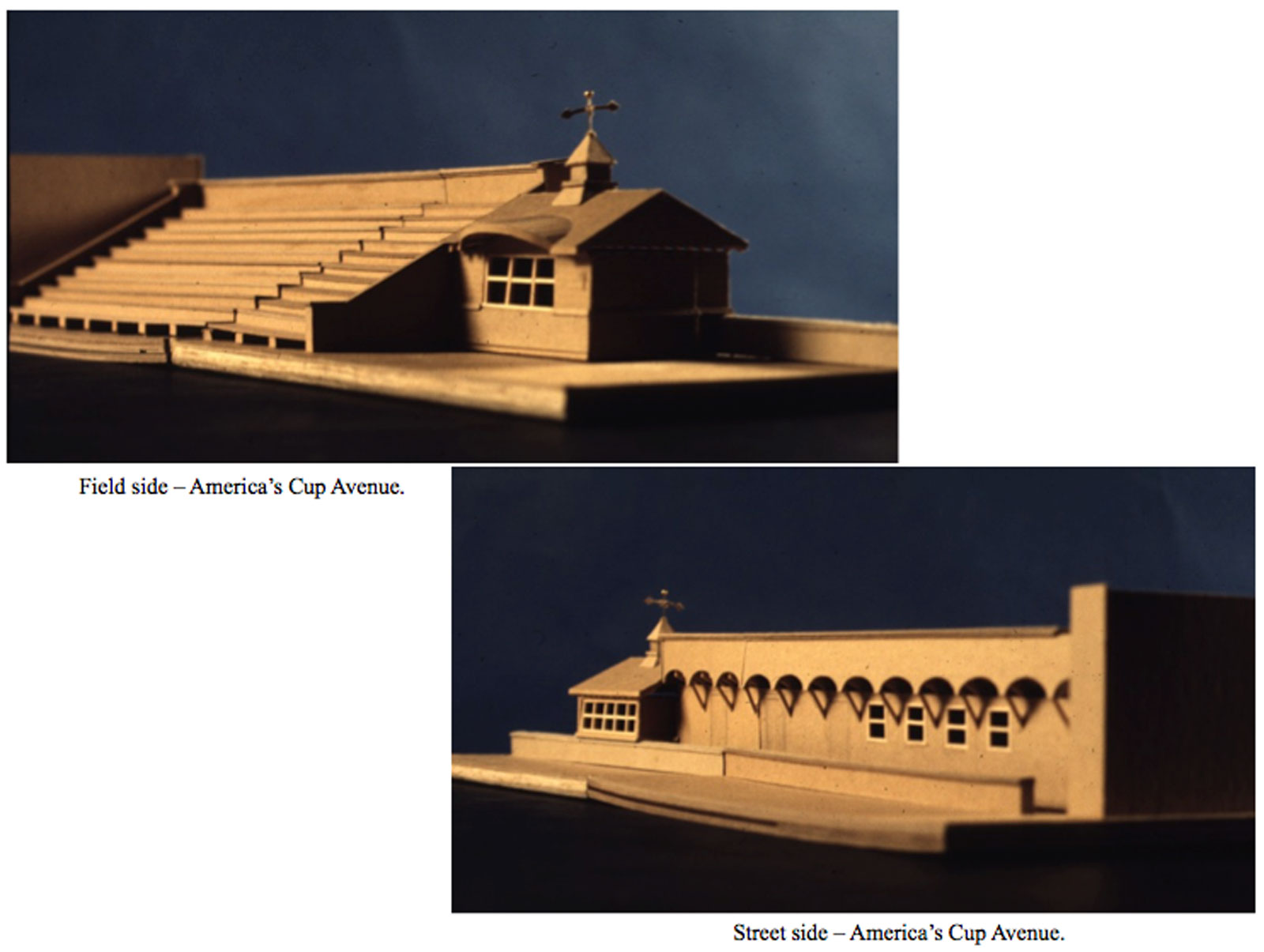 Cardines Field Bleacher Models