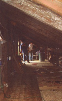 Cardines Field Interior of bleacher
