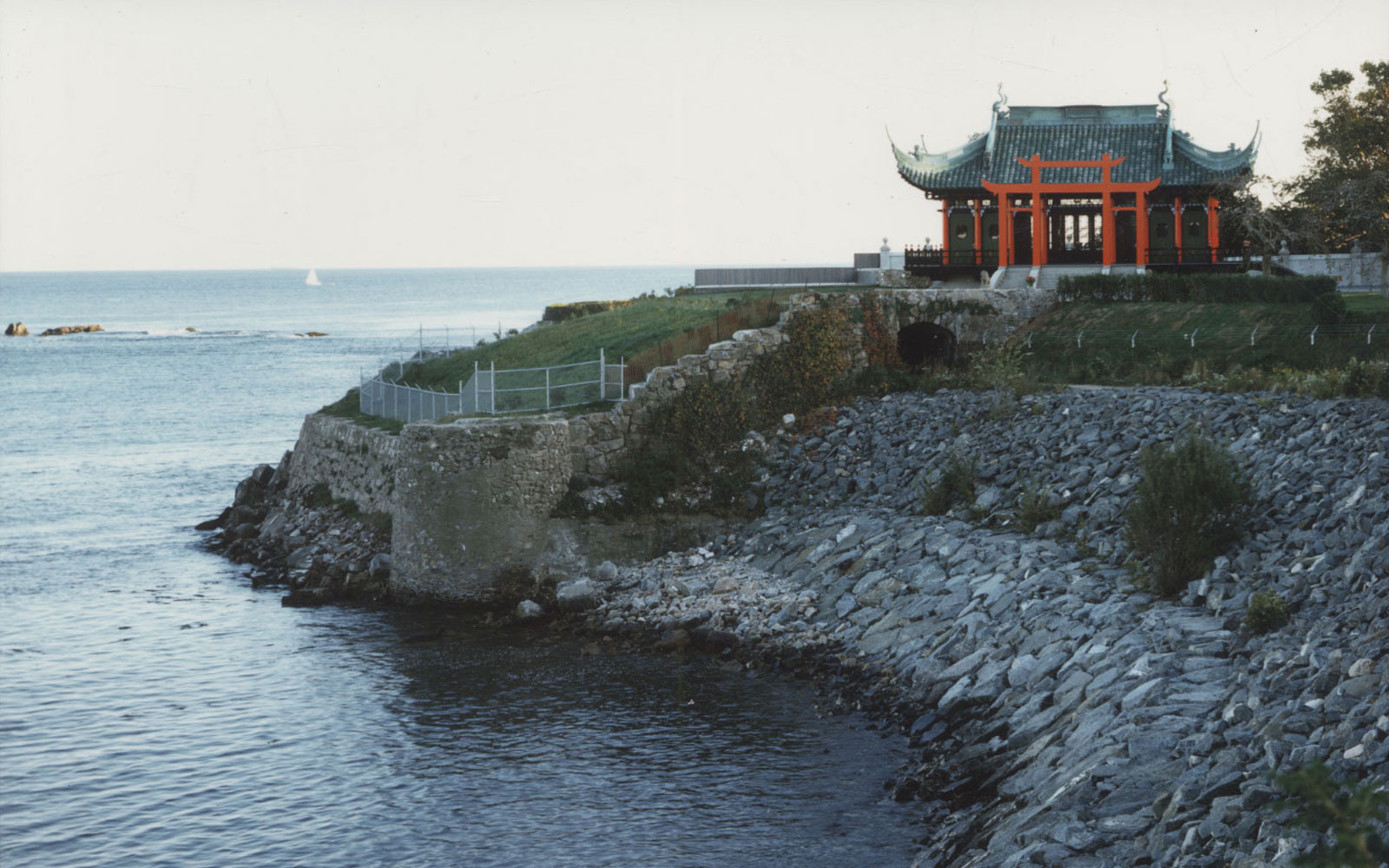 Chinese Tea House Restoration - Cliff Walk