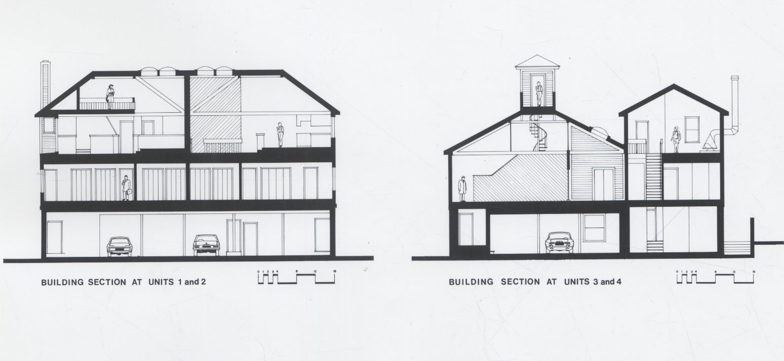 16 Coddington Wharf - Section View