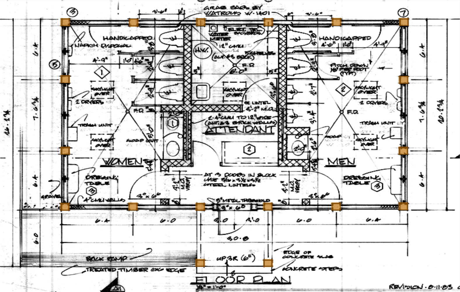 Mary Street Restrooms Plans