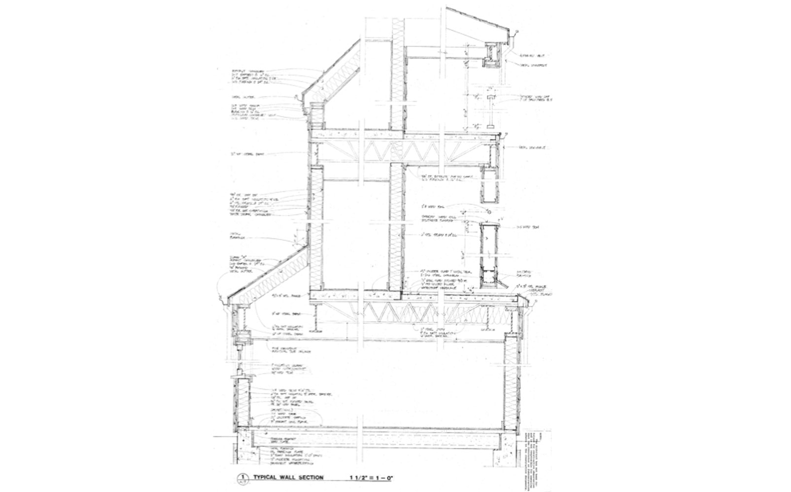 Wellington Square - Wall Section