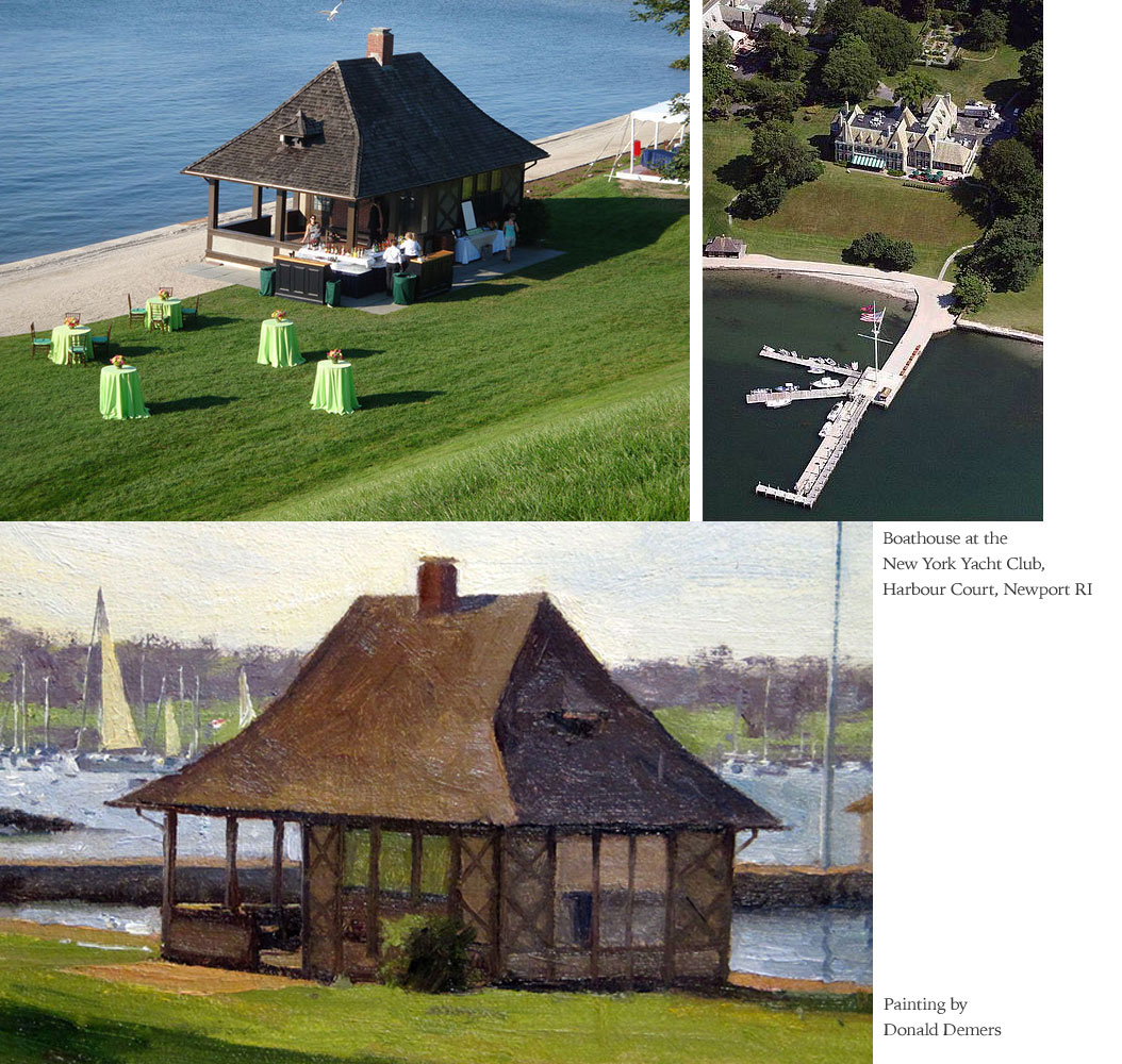 Three Little Sisters - Habour House Boathouse